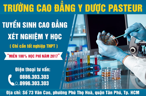 Xét tuyển liên thông Cao đẳng Xét nghiệm TPHCM