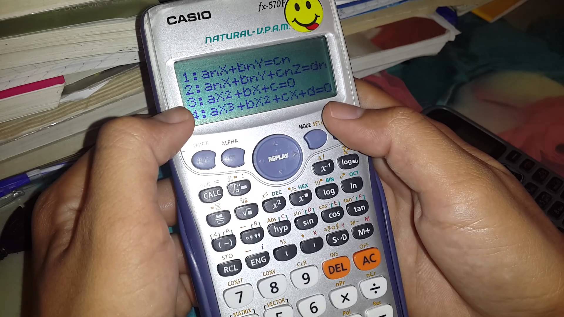 Mẹo giải trắc nghiệm môn Toán bằng máy tính CASIO
